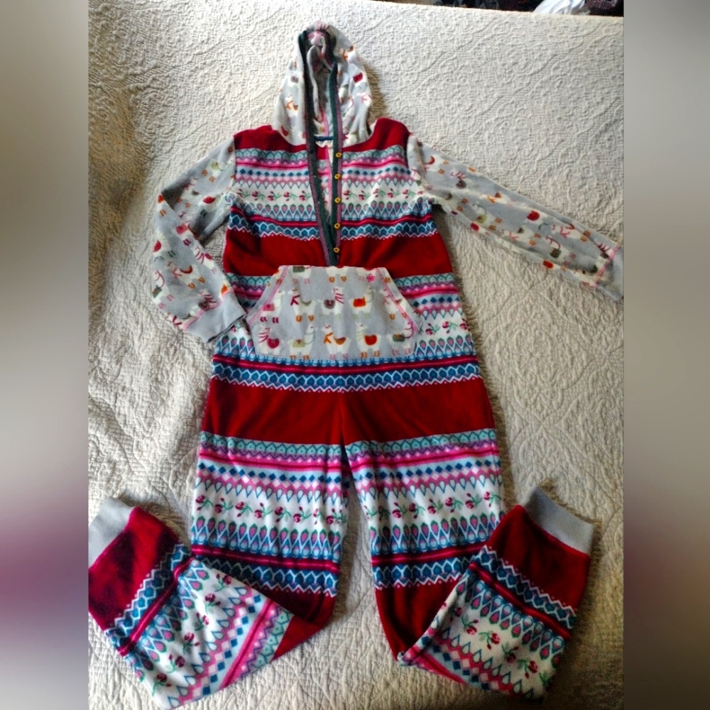 Matilda Jane 435 Girls Llama PJs - Size 16